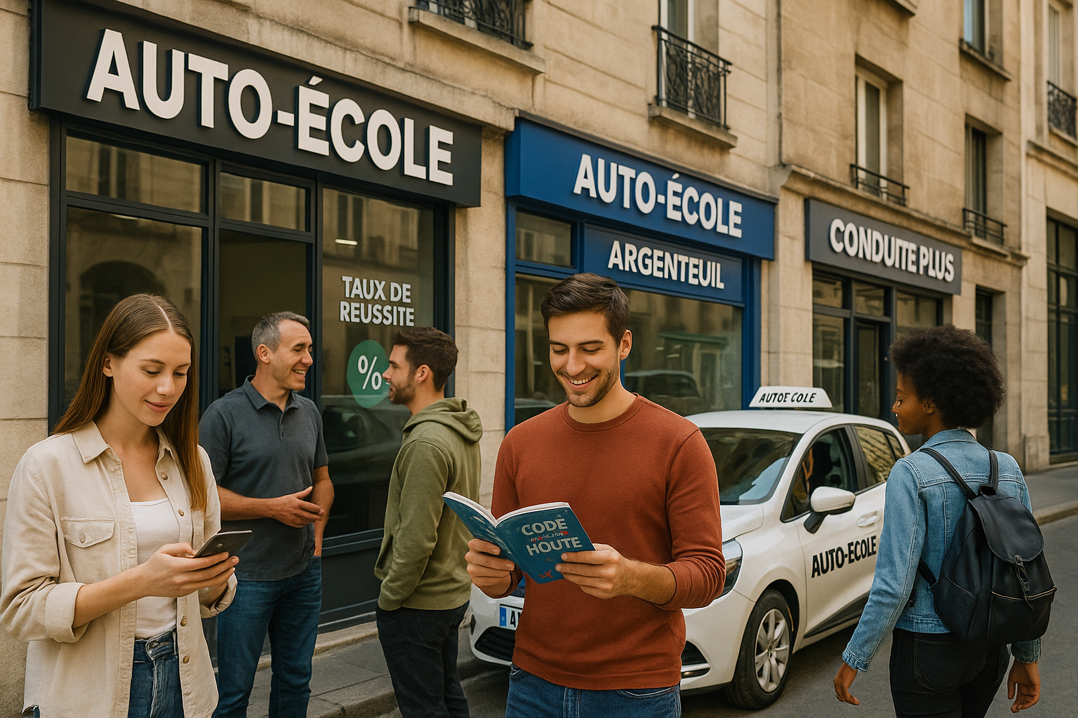 Auto-école Argenteuil : zoom sur l’offre locale