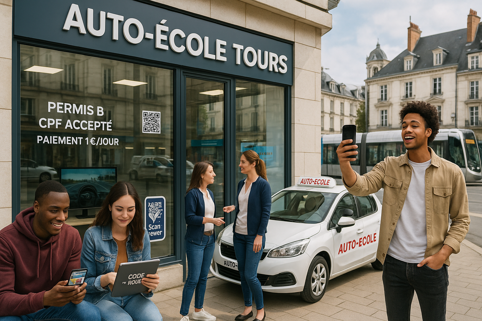 Auto-école à Tours