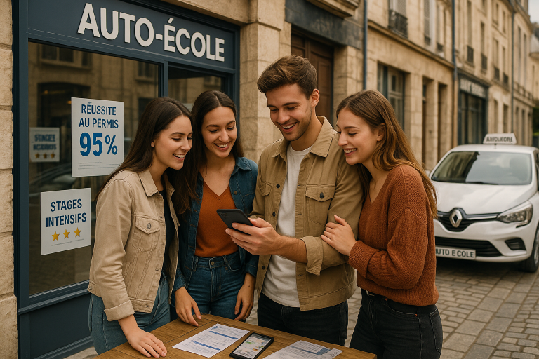 Auto école à Orléans : les auto-écoles les mieux notées