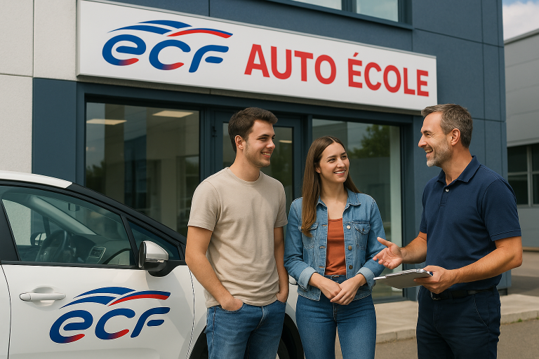 Tout savoir sur ECF Auto École : l’un des leaders en formation