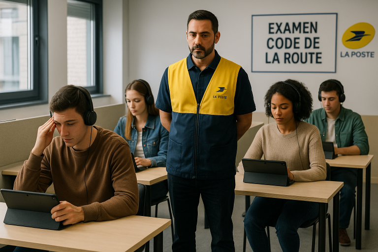 Passer le code avec La Poste : guide complet et avis