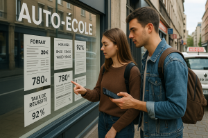 Auto-école au Havre : prix, avis et taux de réussite