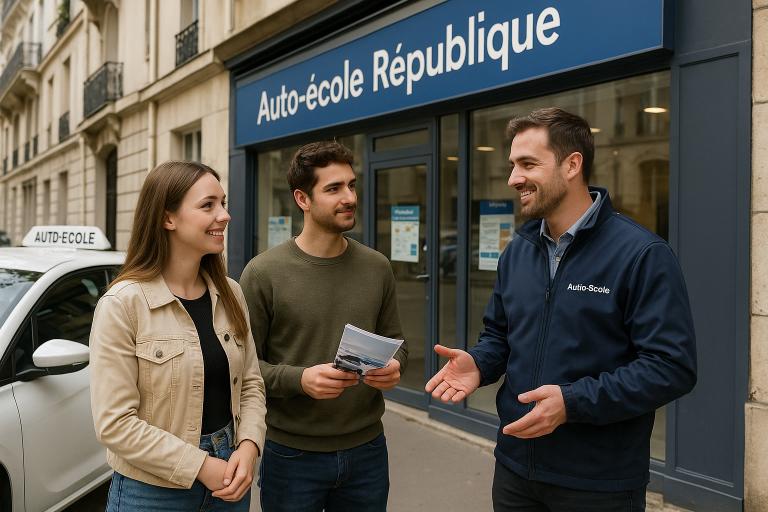 Auto-école République : guide pour choisir en toute confiance