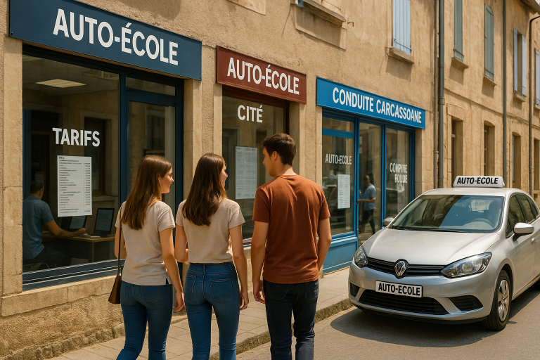 Auto-école à Carcassonne : Laquelle choisir ?