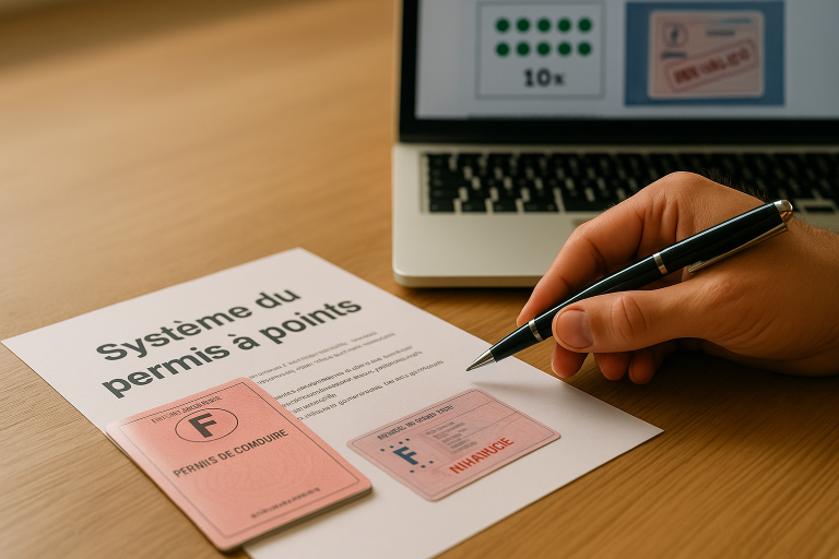 Permis à points : fonctionnement, barème et conseils