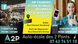 Image de l'auto-école à Aoste, Auto-école des 2 Ponts