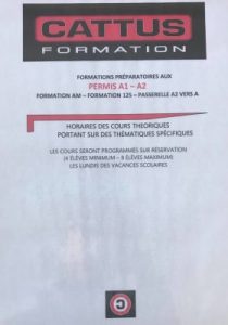 Image de l'auto-école à Thouars, Cattus Formation