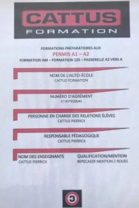 Image de l'auto-école à Thouars, Cattus Formation