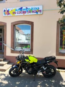 Image de l'auto-école à Reichshoffen, En Cours de Route