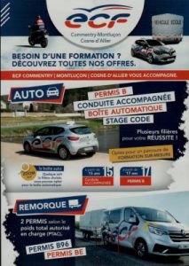 Image de l'auto-école à Montlucon, ECF Montluçon