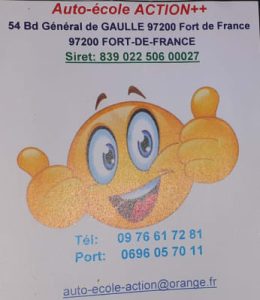 Image de l'auto-école à Fort De France, Auto-école Action ++