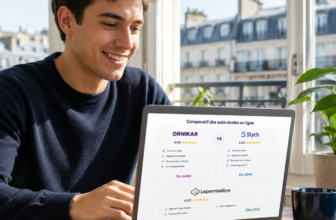 Auto-école en ligne comparatif 2026 : Ornikar, Stych, En Voiture Simone ou LePermisLibre ?